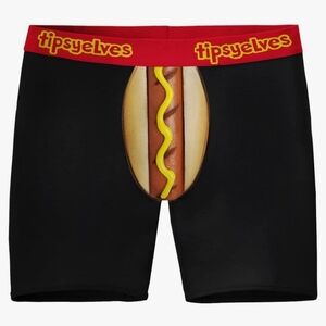 Tipsy Elves Boxers Briefs Mens Hotdog Funny Underwear New